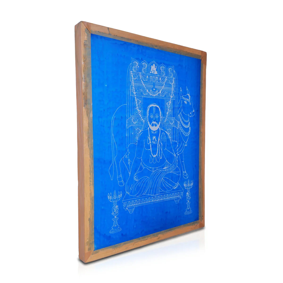 Kolam Stencil Box - 14 x 10 Inches | Art Stencil/ Rangoli Stencil Box for Home Decor - Image 3