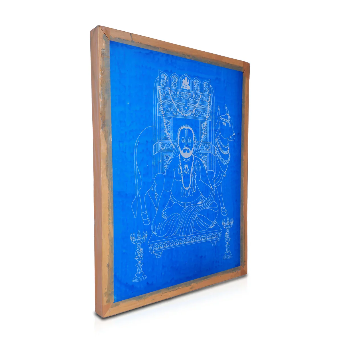 Kolam Stencil Box - 14 x 10 Inches | Art Stencil/ Rangoli Stencil Box for Home Decor - Image 4