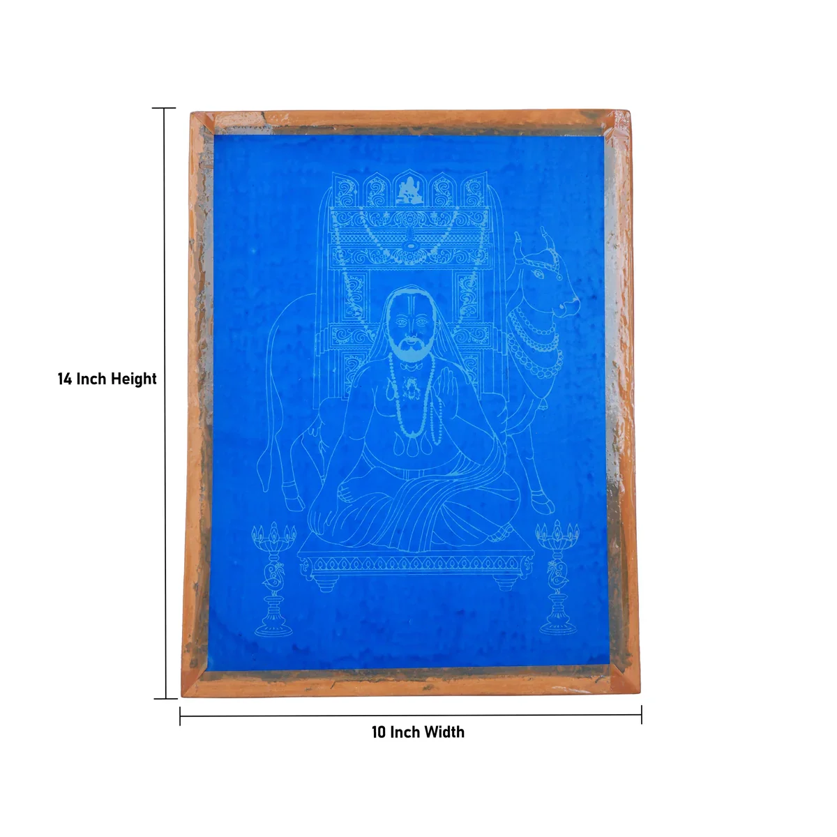 Kolam Stencil Box - 14 x 10 Inches | Art Stencil/ Rangoli Stencil Box for Home Decor - Image 5