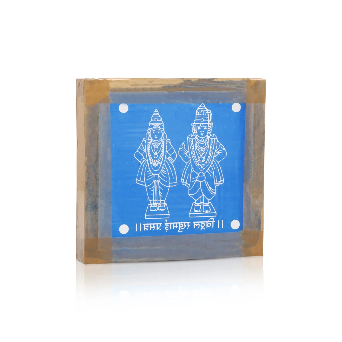 Kolam Stencil Box - 5 x 5 Inches | Art Stencil/ Rangoli Stencil Box for Home Decor - Image 3