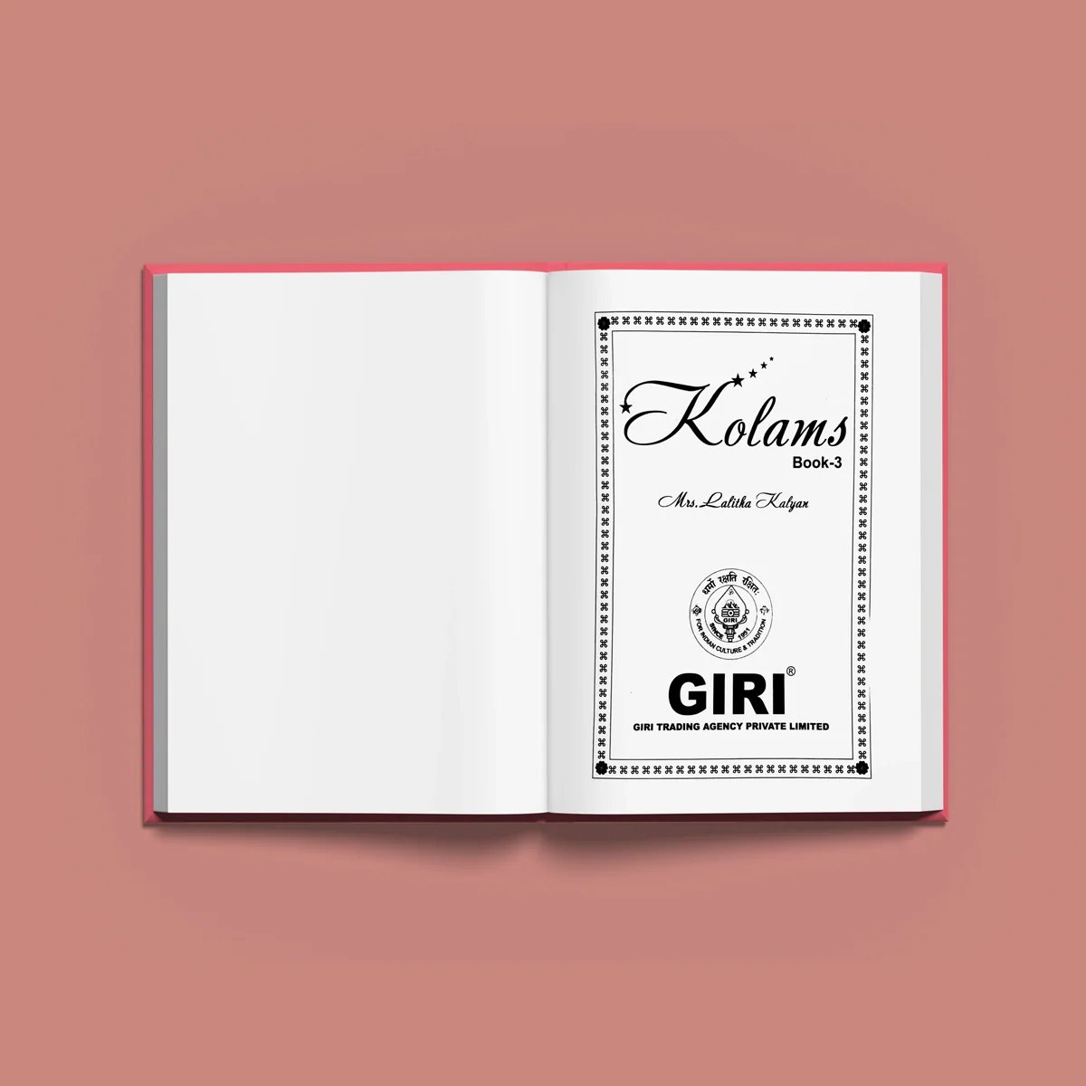 Kolams Book - Part - 3 | English Edition/ by Mis Lalitha Kalyax/ Kolam Designs Book - Image 3