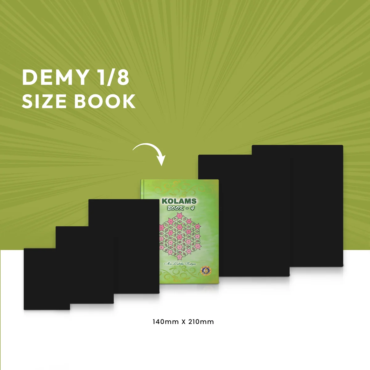 Kolams Book - Part 4 | English Edition/ by Mis Lalitha Kalyax/ Kolam Designs Book - Image 5