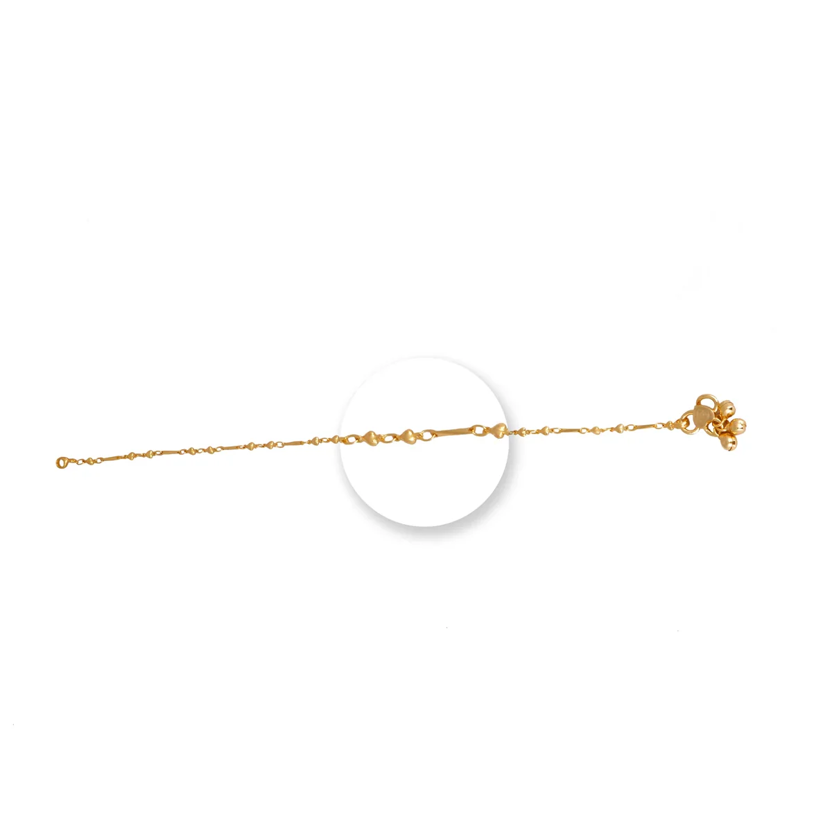 Kolusu - 11.5 Inches | Anklet/ Gold Polish Anklet/ Silver Polish Anklet/ Anklet for Women - Image 2