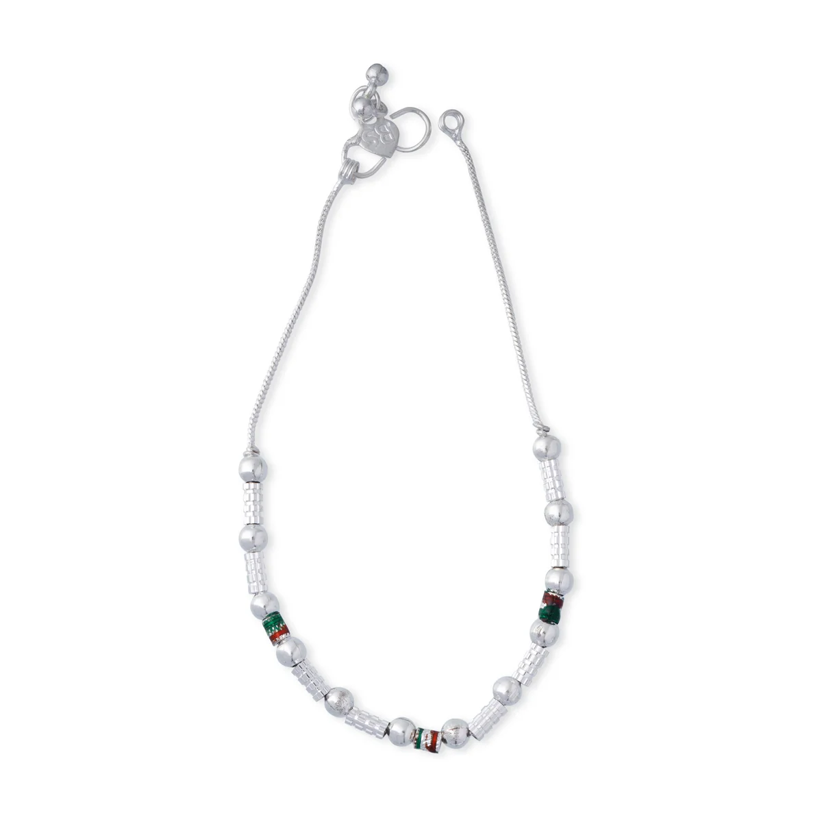 Kolusu Pair | Foot Anklet/ White Metal Designer Anklet Jewelry/ Payal Anklet for Women/ Assorted Design - Image 10