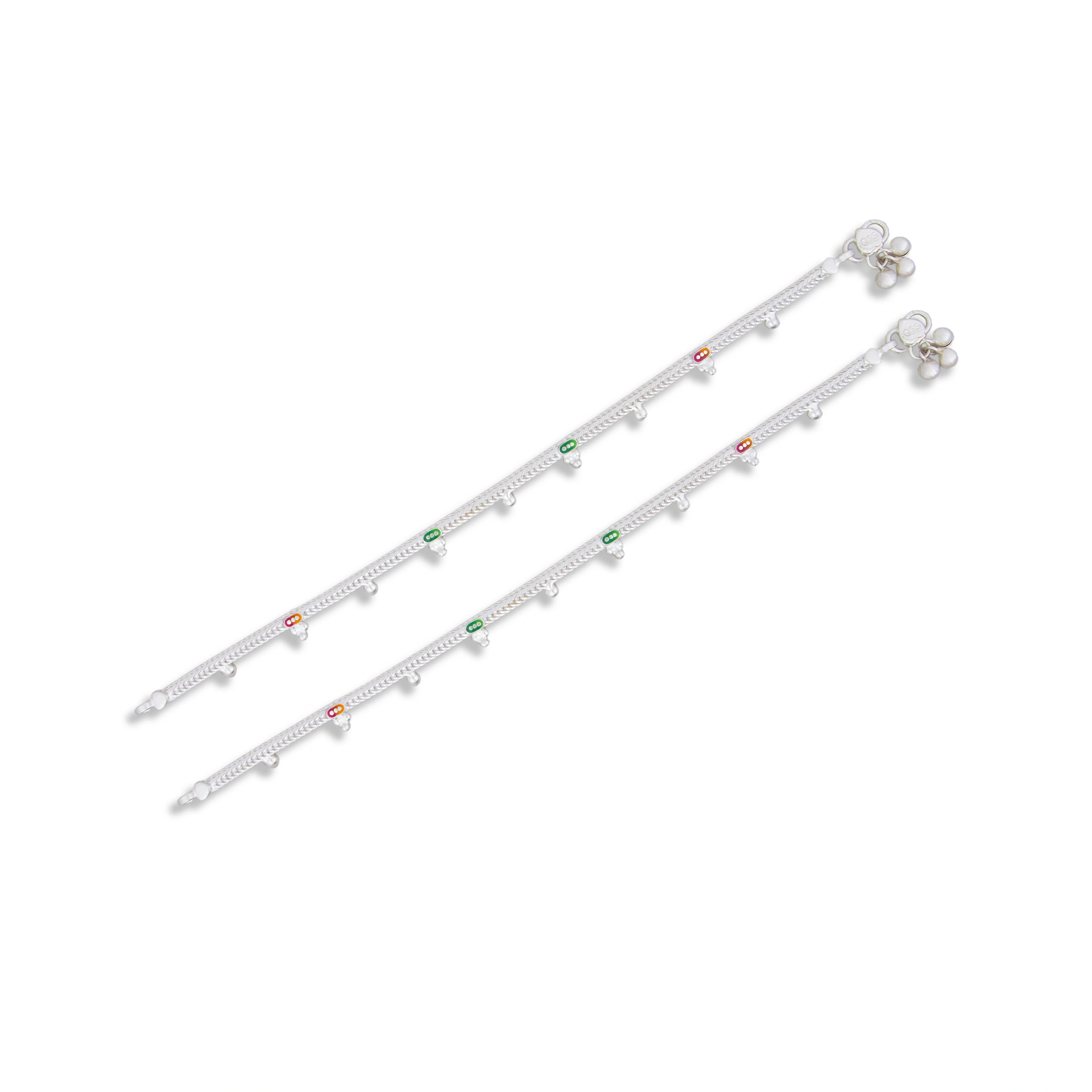 Kolusu | Silver Anklet/ Jewellery for Women/ 34.03 Gms Approx - Image 2