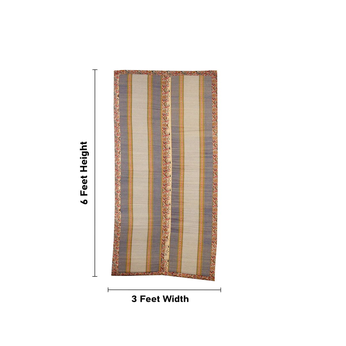 Korai Mat - 3 x 6 Feet | Foam Bed/ Soft Mat/ Bed Mat for Home - Image 6