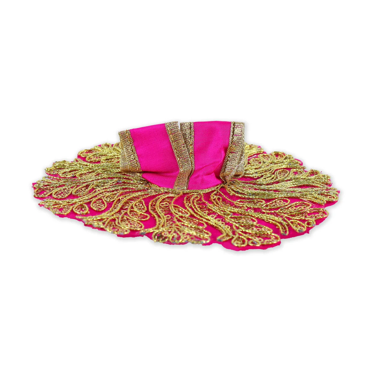 Krishna Dress - 4 x 6 Inches | Laddu Gopal Dress/ Embroidery Kanha Ji Dress for Janmashtami/ Assorted Colours - Image 4