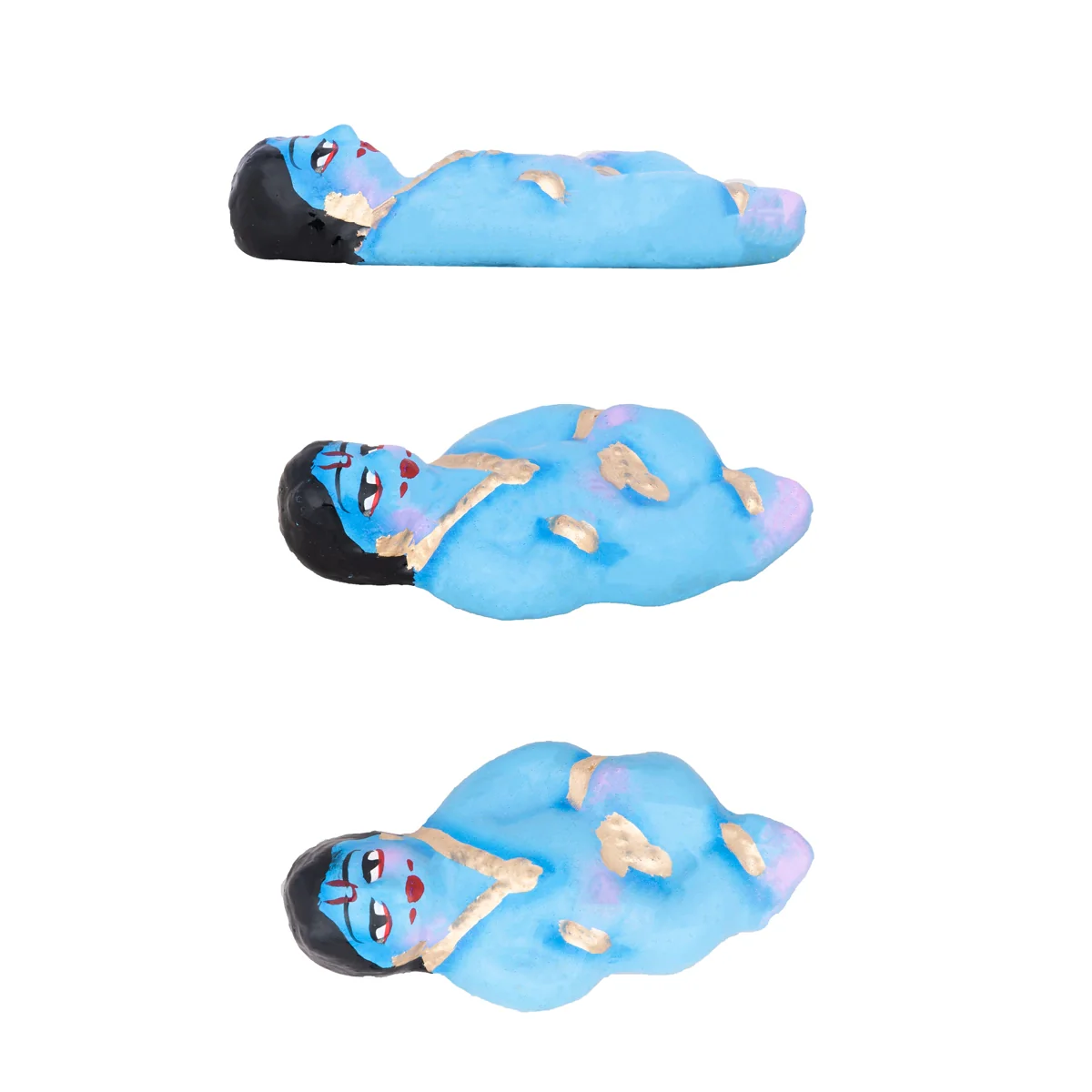 Krishna Leela Clay Golu Bommai Set - 7 x 9 Inches | Giri Golu Doll/ Navaratri Golu Bomma/Gombe/Bommai - Image 11
