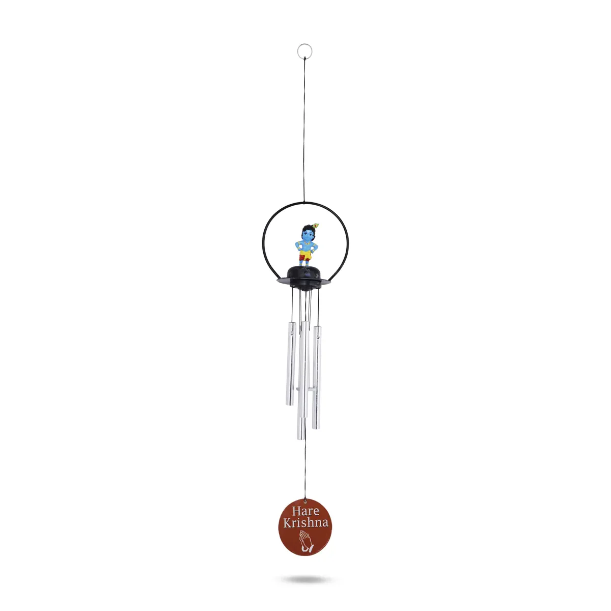 Krishna Wind Chime - 10.4 X 4 Inches | Hanging Chime/ Feng Shui Chime For Home Decor & Positive Energy - Image 2