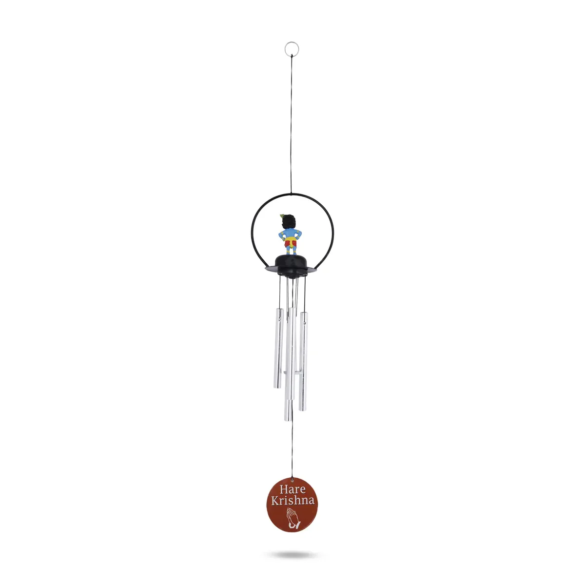 Krishna Wind Chime - 10.4 X 4 Inches | Hanging Chime/ Feng Shui Chime For Home Decor & Positive Energy - Image 3