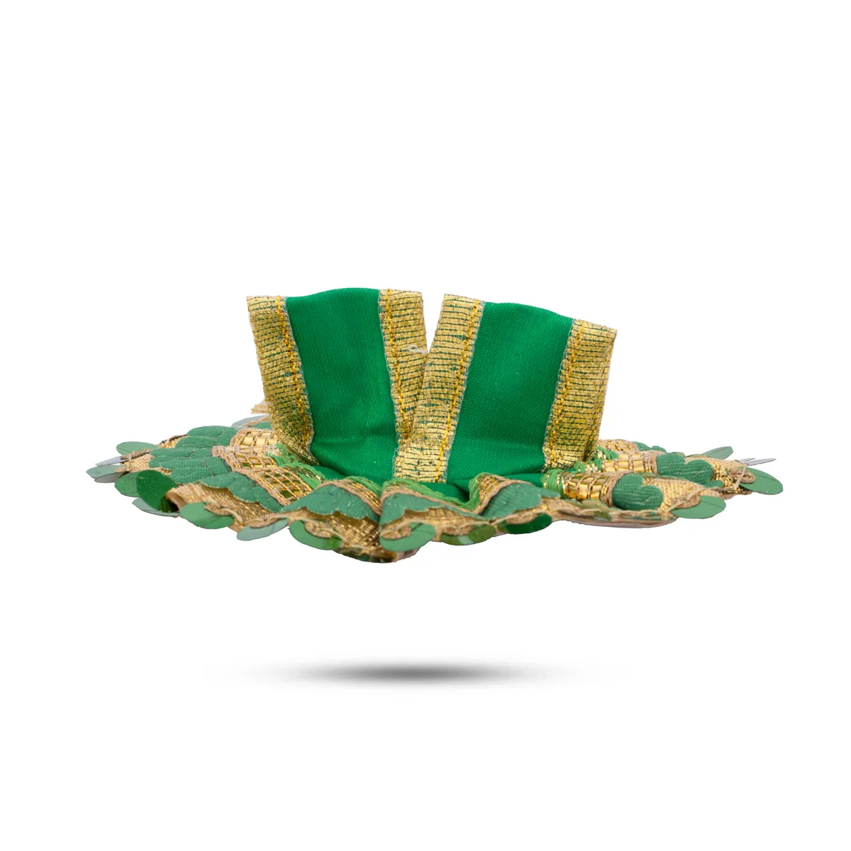 Krishnar Dress - 4.5 Inches | Satin Krishna Idol Dress for Deity/ Assorted Colour & Design - Image 7