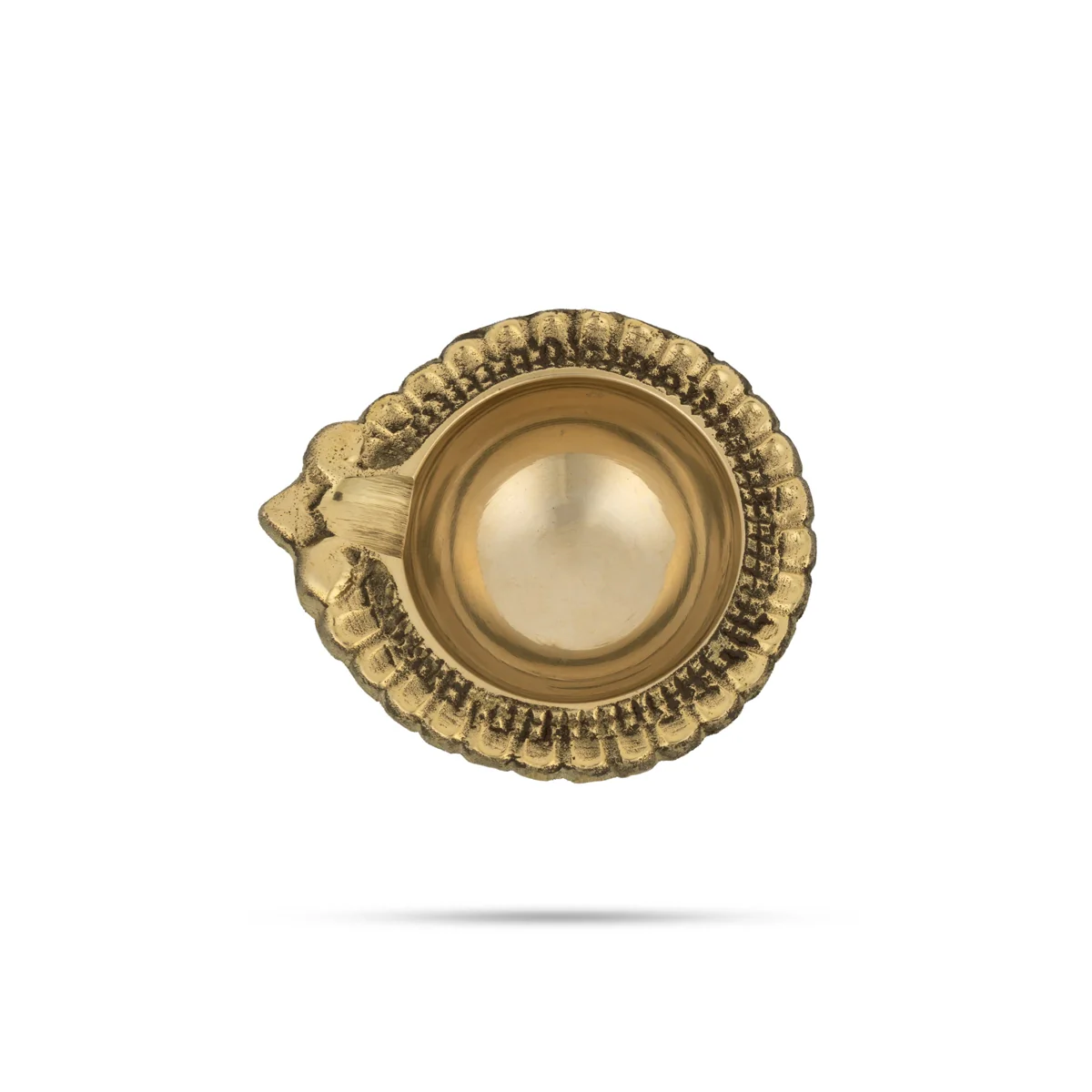 Kubera Lakshmi Vilakku - 1 x 3 Inches | Brass Lamp/ Brass Deepam/ Laxmi Kubera Deepam for Pooja