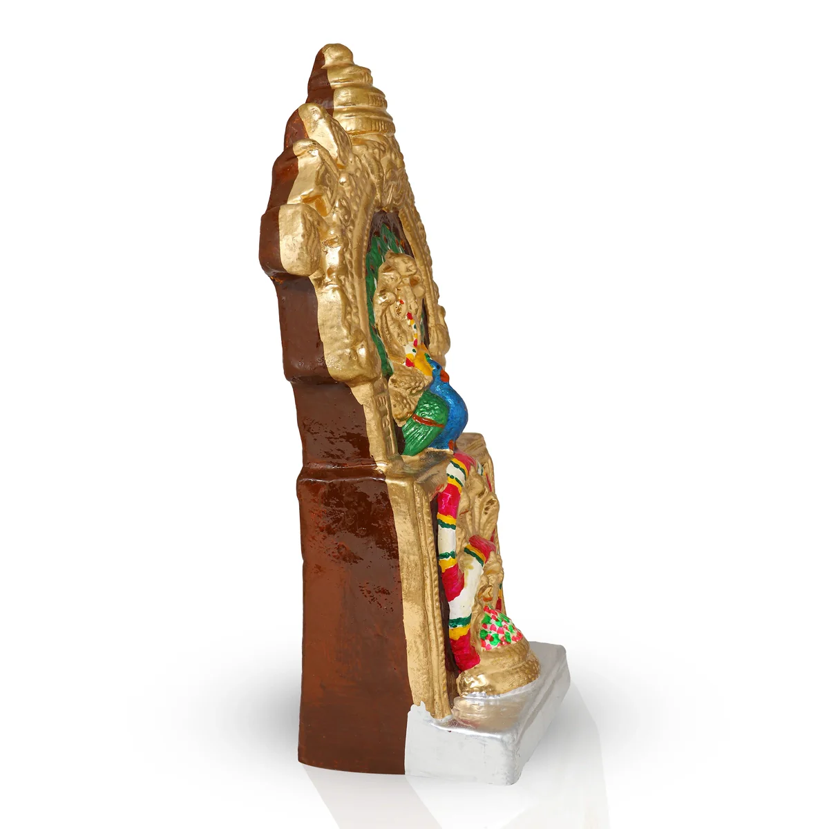 Kukke Subramanyar Clay Golu Bommai - 14 x 8 Inches | Giri Golu Doll/ Navaratri Golu Bomma/Gombe/Bommai - Image 4