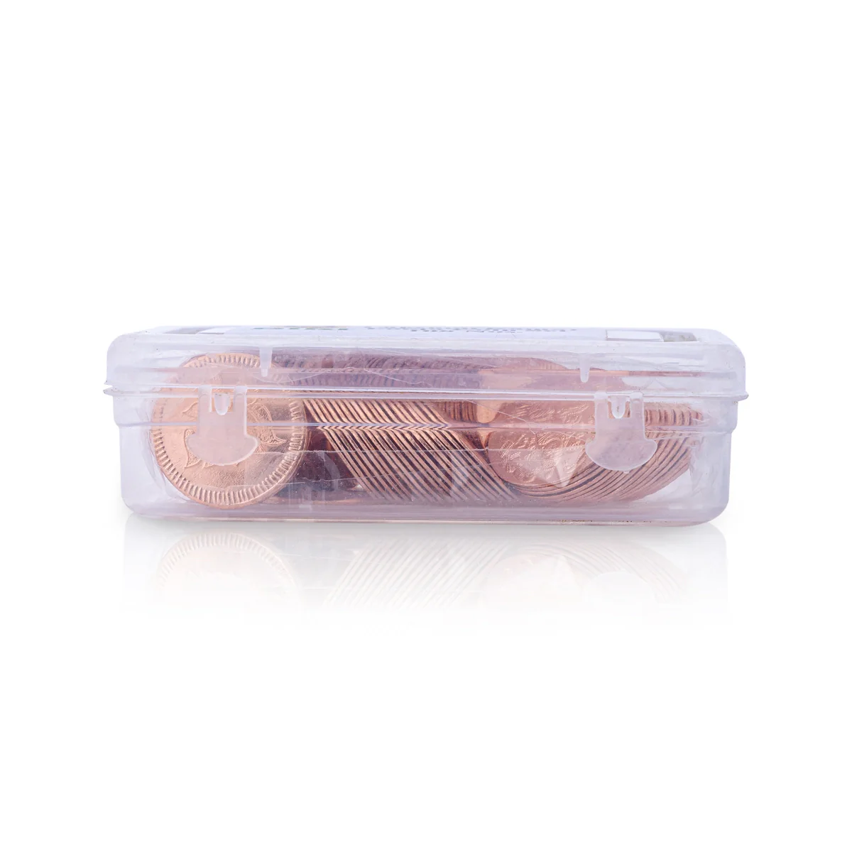 Lakshmi Pooja Coins Box - 108 Pcs | 1 x 3.5 Inches/ Copper Lakshmi Coins/ Laxmi Coins for Pooja - Image 6