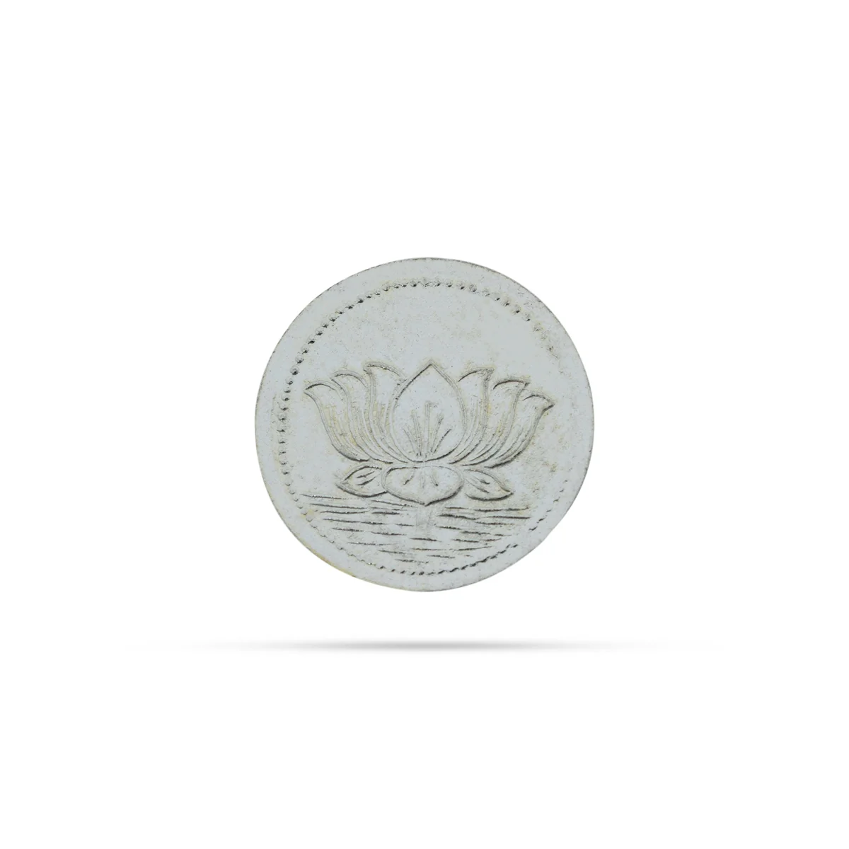 Lakshmi Coin With Box | 108 Pcs/ Silver Polish Laxmi Coin/ White Metal Pooja Coin for Worship - Image 4