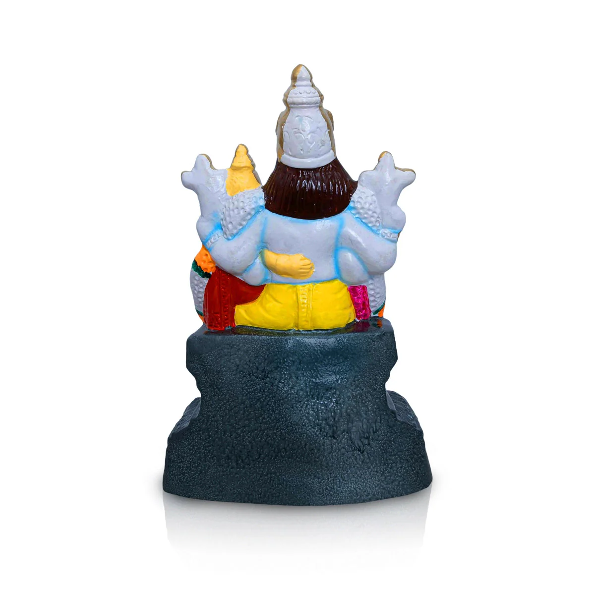 Lakshmi Hayagreevar Paper Mache Golu Bommai - 14 x 8.5 Inches | Giri Golu Doll/ Navaratri Golu Bomma/Gombe - Image 5