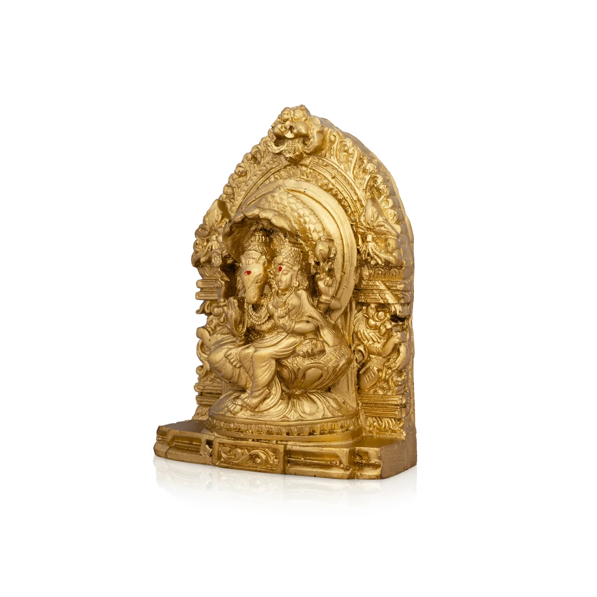 Lakshmi Hayagreevar Idol With Arch - 4.5 x 3.25 Inches | Resin Statue/ Lakshmi Hayagriva Statue for Pooja/ 266 Gms - Image 3