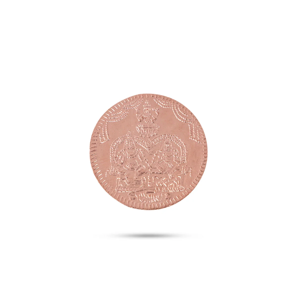 Lakshmi Kubera Coins Box | 108 Lakshmi Kubera Coins/ Kubera Coins/ Copper Kubera Lakshmi Coin For Pooja - Image 3