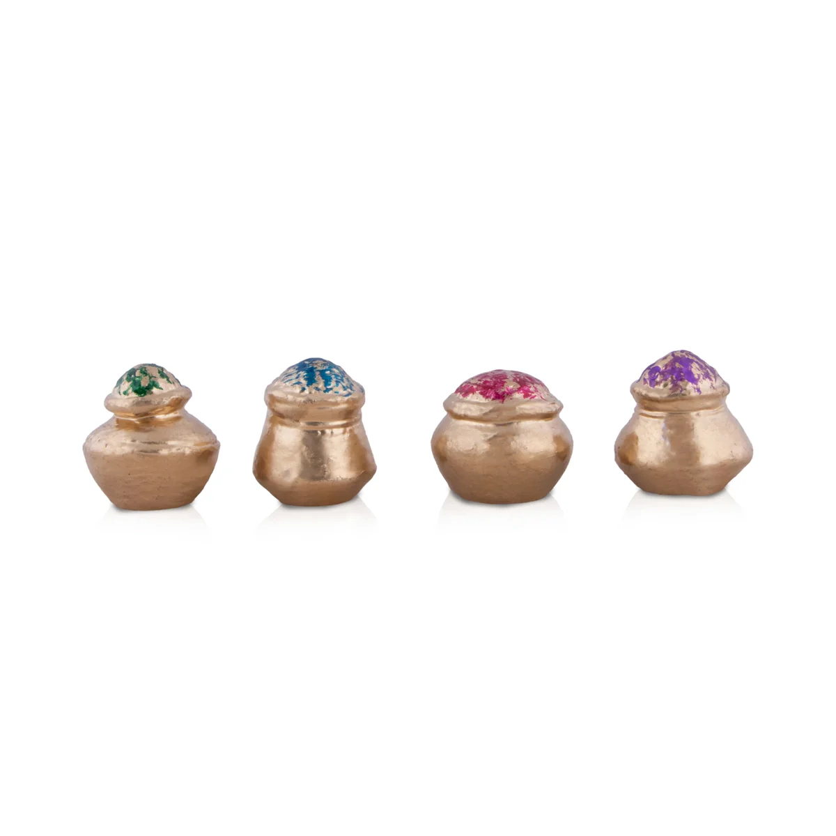 Lakshmi Kubera Clay Golu Bommai Set - 11 x 8 Inches | Giri Golu Doll/ Navaratri Golu Bomma/Gombe/Bommai - Image 6