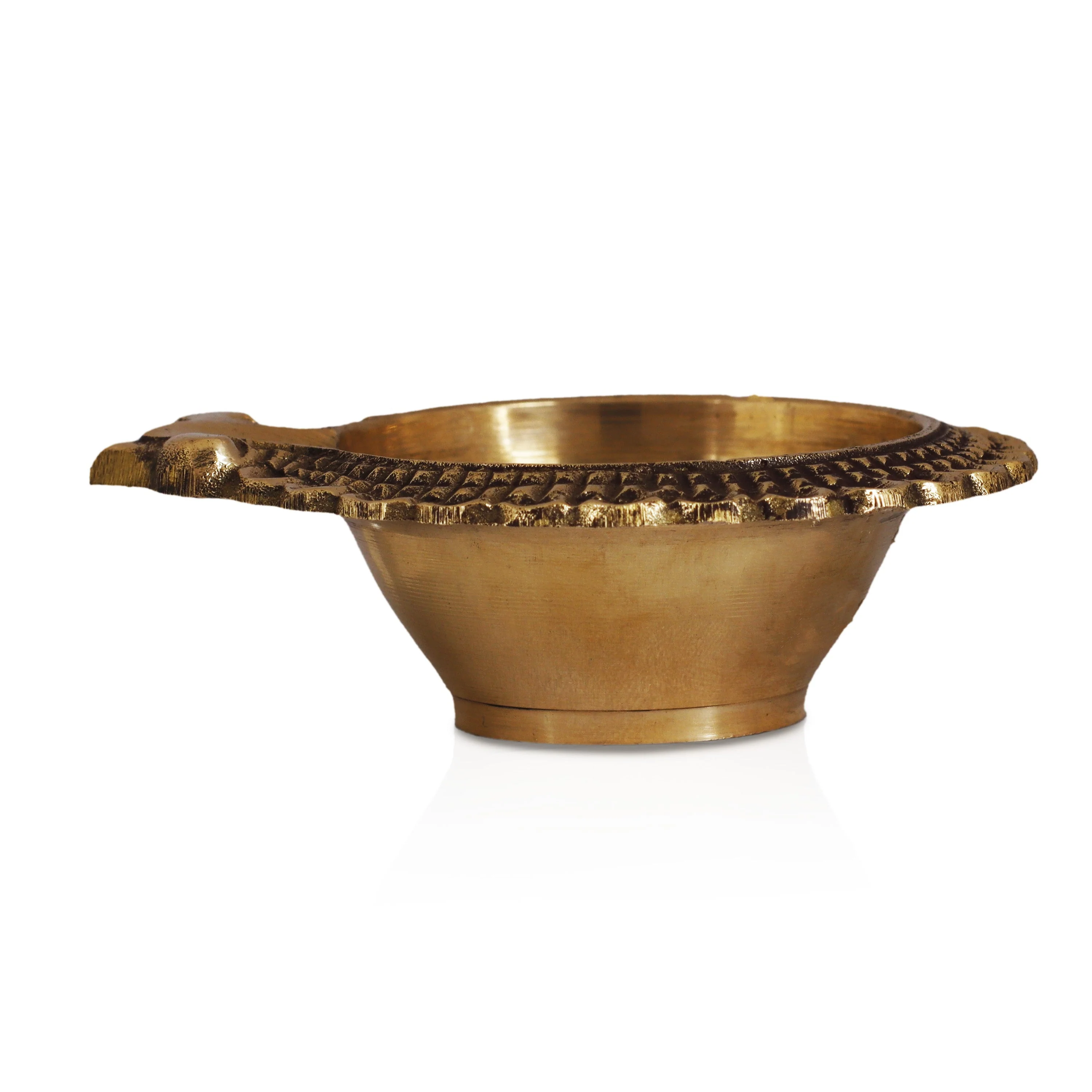 Lakshmi Kubera Vilakku - 1 x 2.5 Inches | Brass Laxmi Kubera Deepam/ Kuber Lakshmi Vilakku for Pooja - Image 6