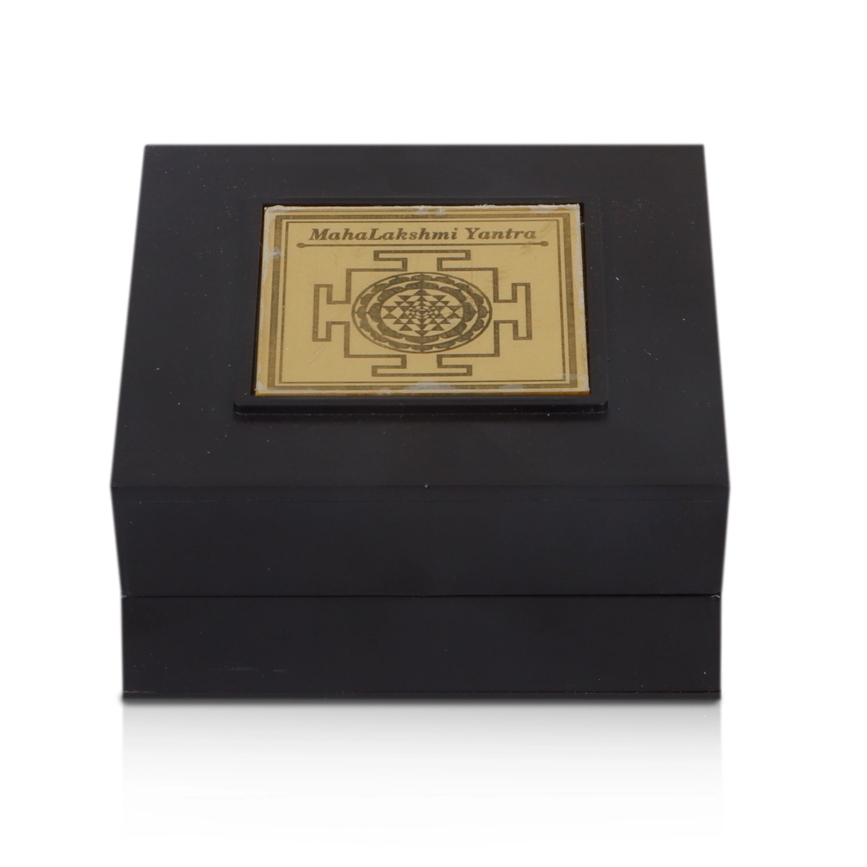 Lakshmi Murti Design Pooja Box - 4 x 3 Inches | Charan Paduka Box/ Puja Box For Wealth Blessings - Image 6