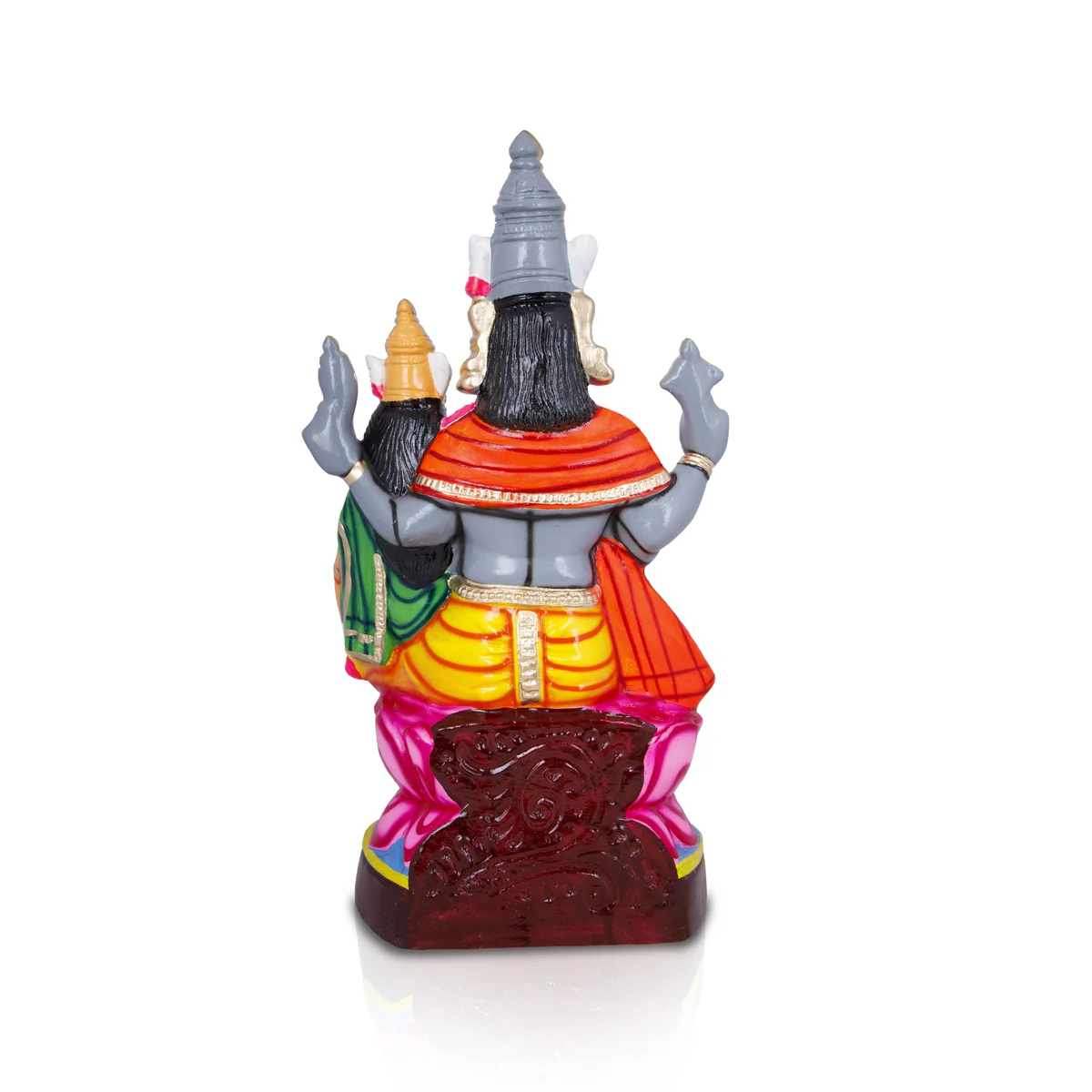 Lakshmi Varaha Paper Mache Golu Bommai - 22 x 11 Inches | Giri Golu Doll/ Navaratri Golu Bomma/Gombe/Bommai - Image 5