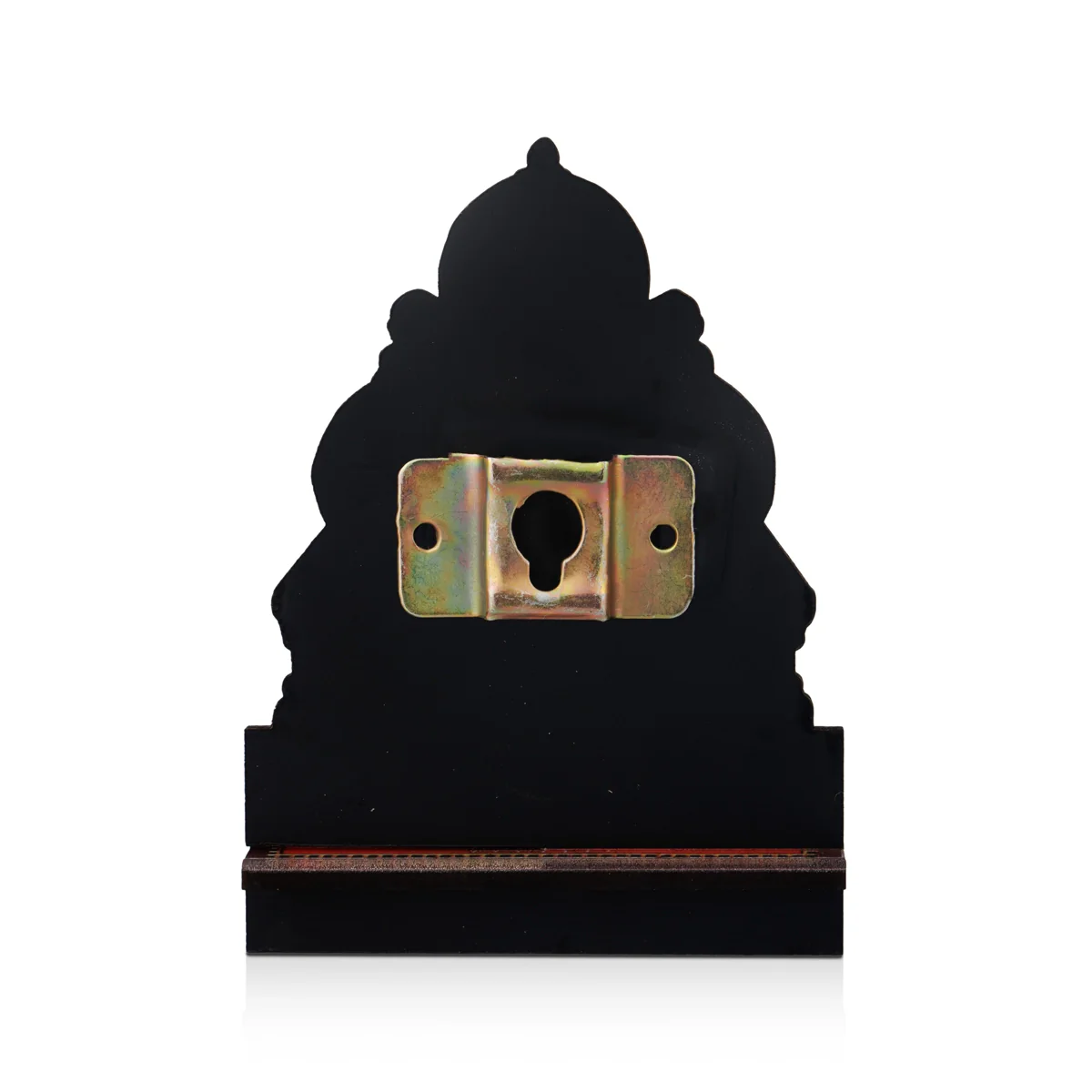 Sri Chakra Design Manai Palagai With Lakshmi Photo Frame - 4 x 3 Inches | Bajot With Picture Frame for Pooja - Image 5