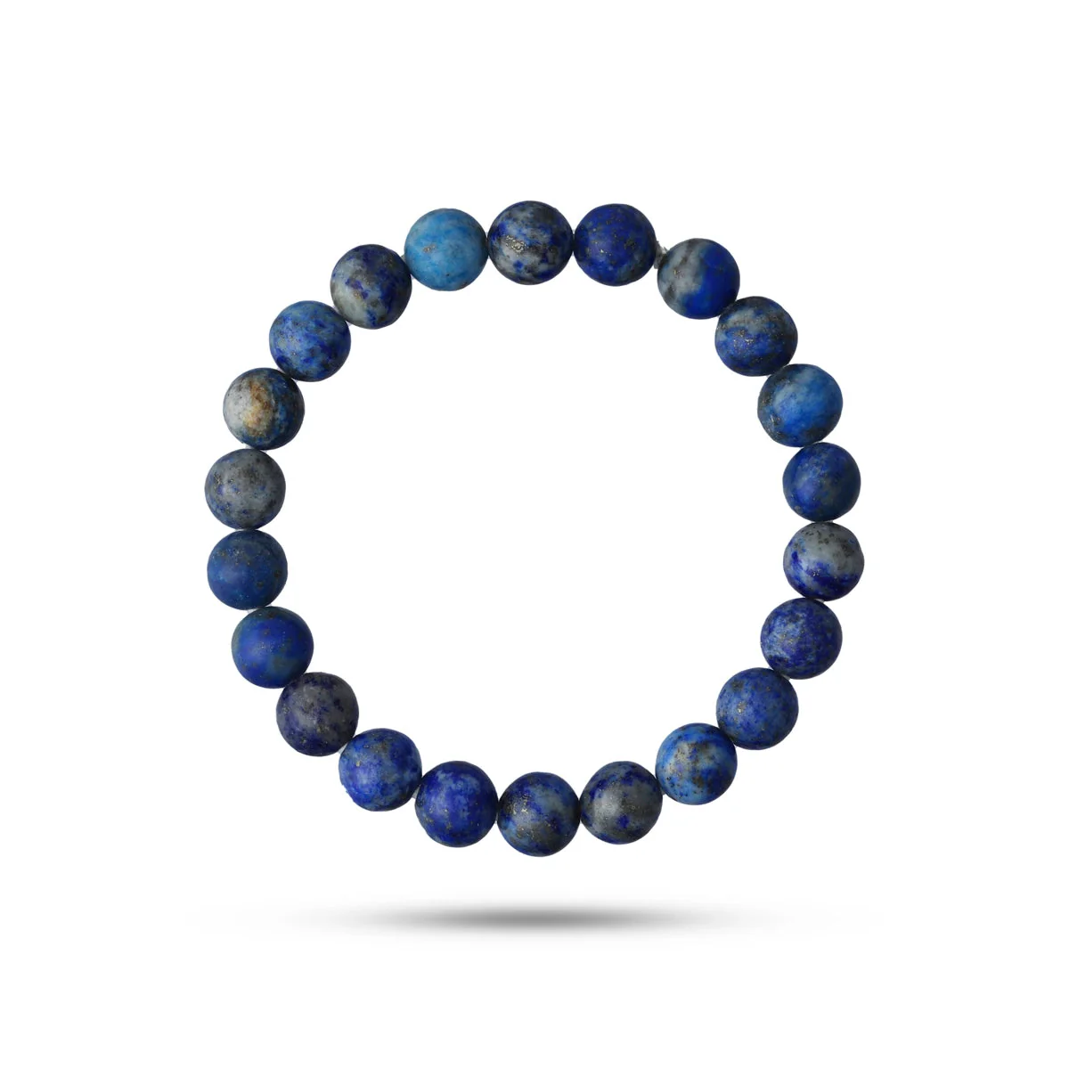 Lapis Lazuli Bracelet - 2.5 Inches | Lapis Stone Bracelet/ Crystal Bracelet For Inner Peace & Energy Balancing - Image 5