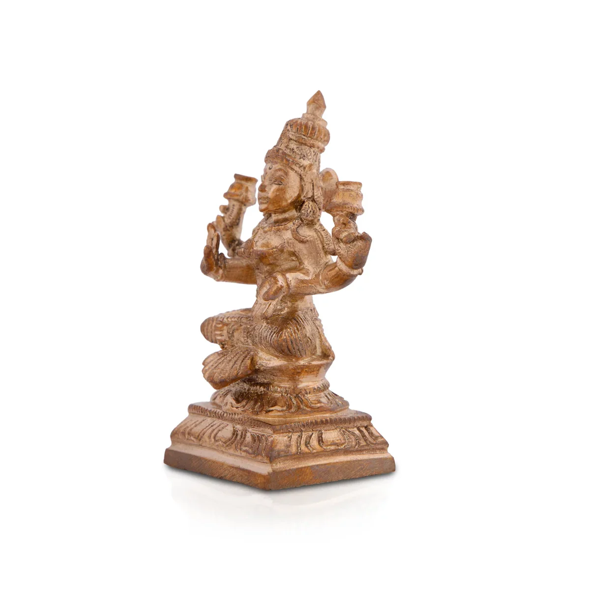 Laxmi Murti - 2.5 Inches | Panchaloha Idol/ Laxmi Idol for Pooja/ 140 Gms Approx - Image 3