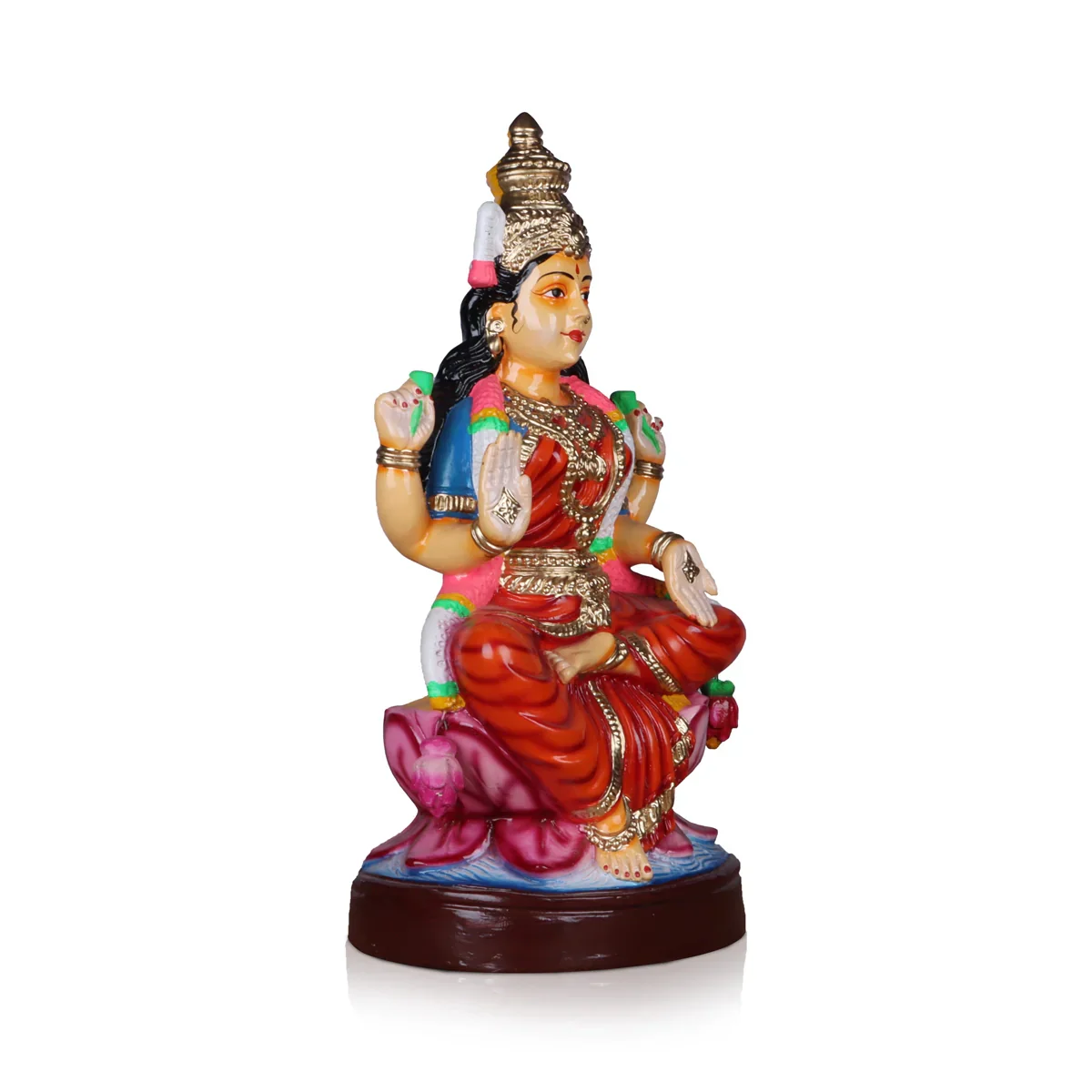 Laxmi Paper Mache Golu Bommai - 24 Inches | Giri Golu Doll/ Navaratri Golu Bomma/Gombe/Bommai - Image 2