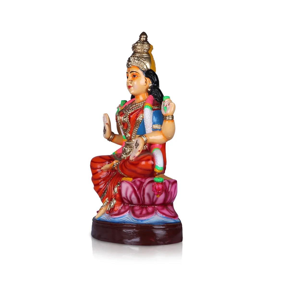 Laxmi Paper Mache Golu Bommai - 24 Inches | Giri Golu Doll/ Navaratri Golu Bomma/Gombe/Bommai - Image 3