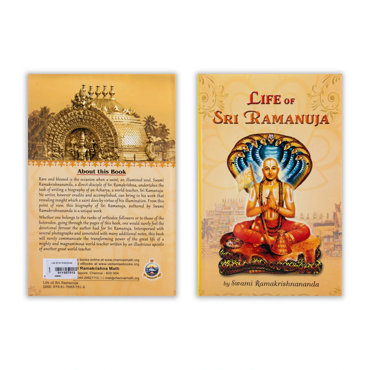 Life Of Sri Ramanuja - English | By Swami Ramakrishnananda/ Biographical Book For Inspirational Reading - Image 2