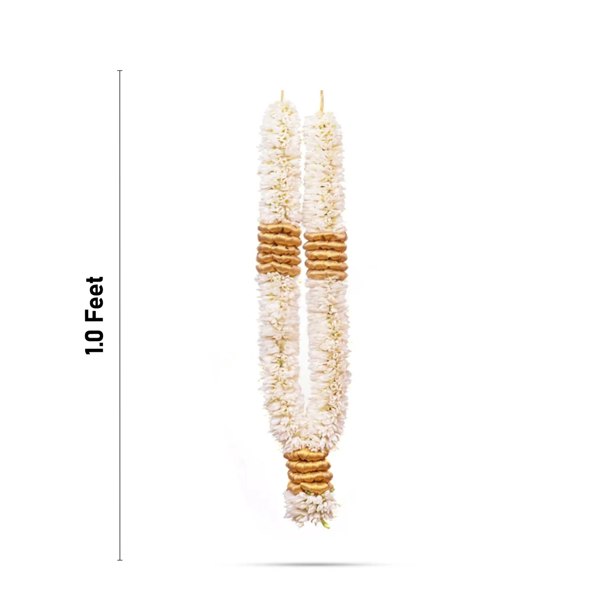 Lily Garland - 1 Feet | Lily Flower Garland/ Lily Mala/ Fresh Floral Garland for Wedding & Temple - Image 2
