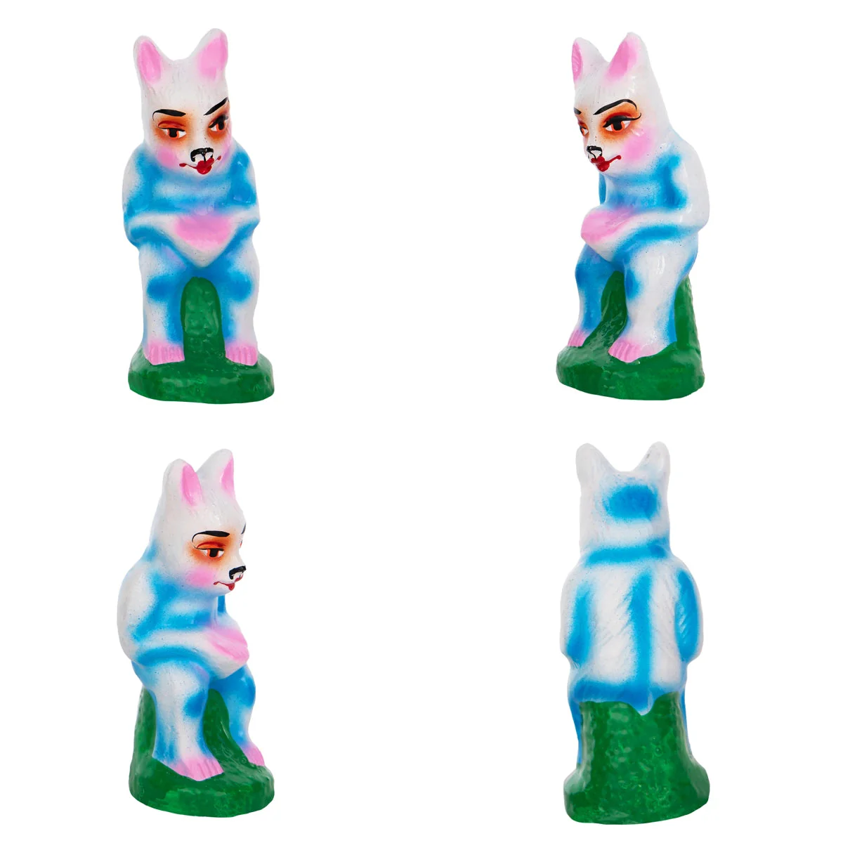 Lion King Story Clay Golu Bommai Set - 6.5 X 3 Inches | Giri Golu Doll/ Navaratri Gombe/ Navratri Decor - Image 3