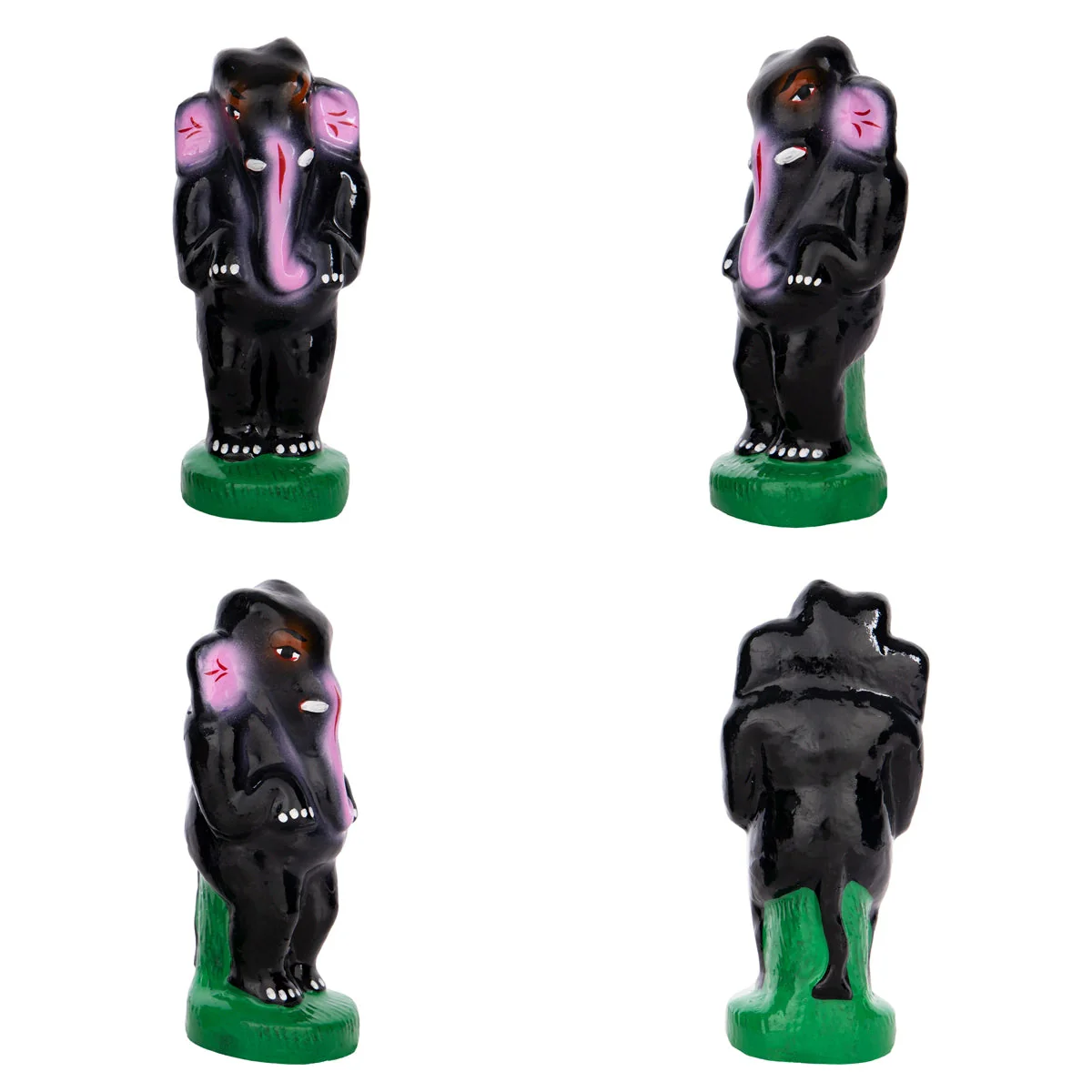 Lion King Story Clay Golu Bommai Set - 6.5 X 3 Inches | Giri Golu Doll/ Navaratri Gombe/ Navratri Decor - Image 4