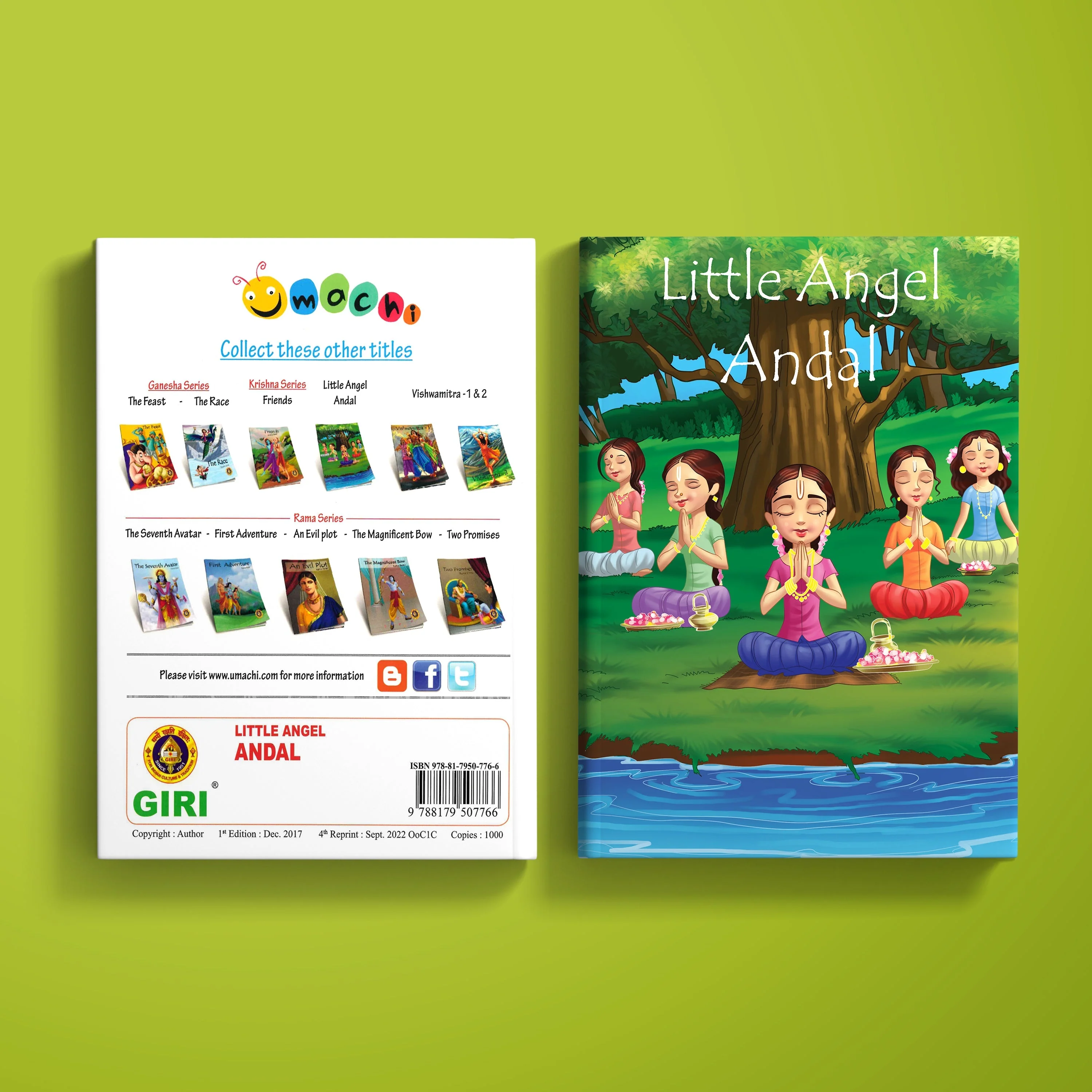 Little Angel Andal - English | Story Book/ Comic Book - Image 2