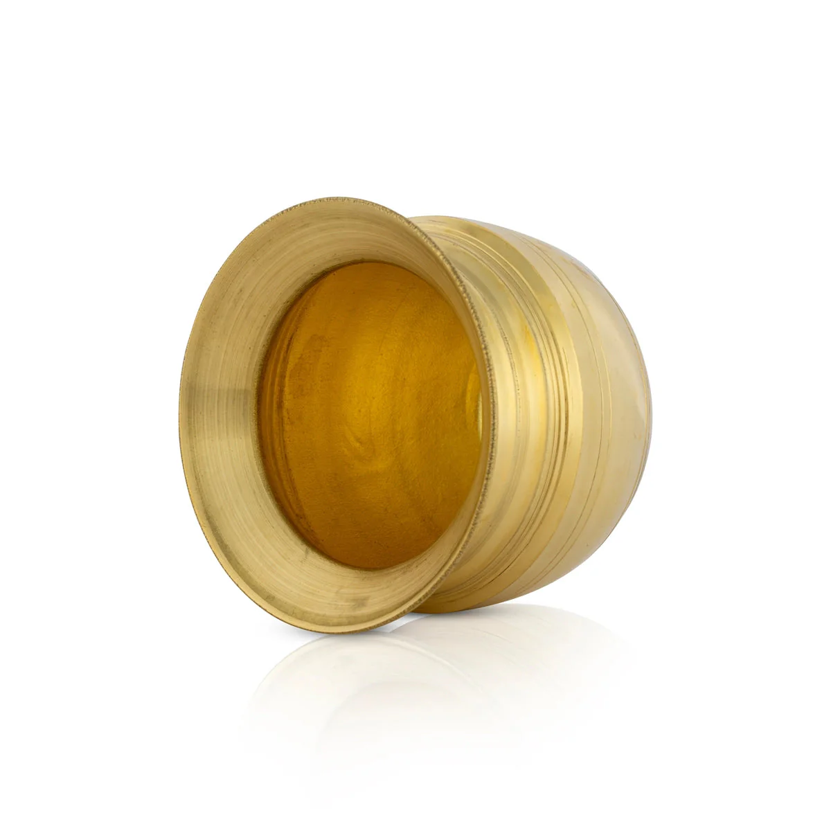 Lota - 3.5 x 4 Inches | Brass Chombu/ Brass Kalash/ Pooja Pot for Home - Image 2