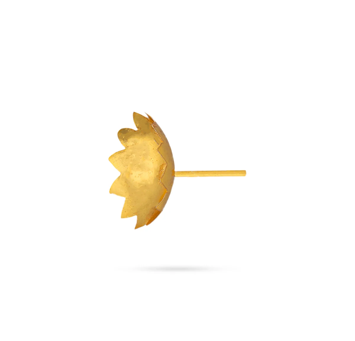 Lotus Design Flower | Archana Flower/ 108 Pcs/ Gold Polish Flower for Pooja - Image 2
