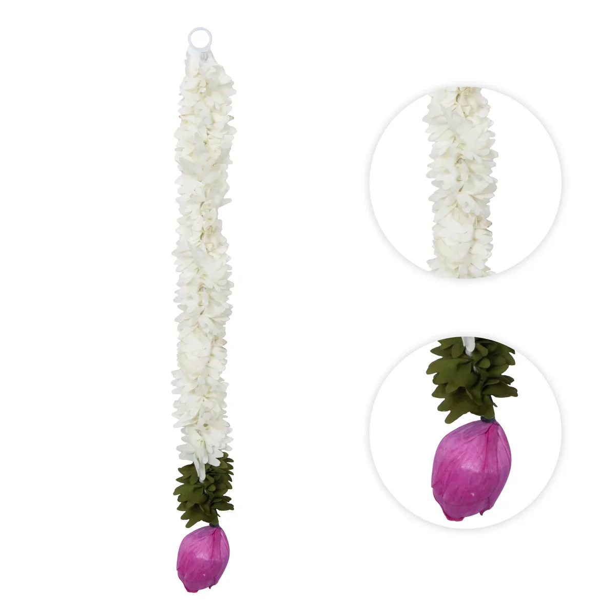 Lotus Strings - 15 Inches | Artificial Flower Toran/ Artificial Door Toran for Home Decor - Image 2