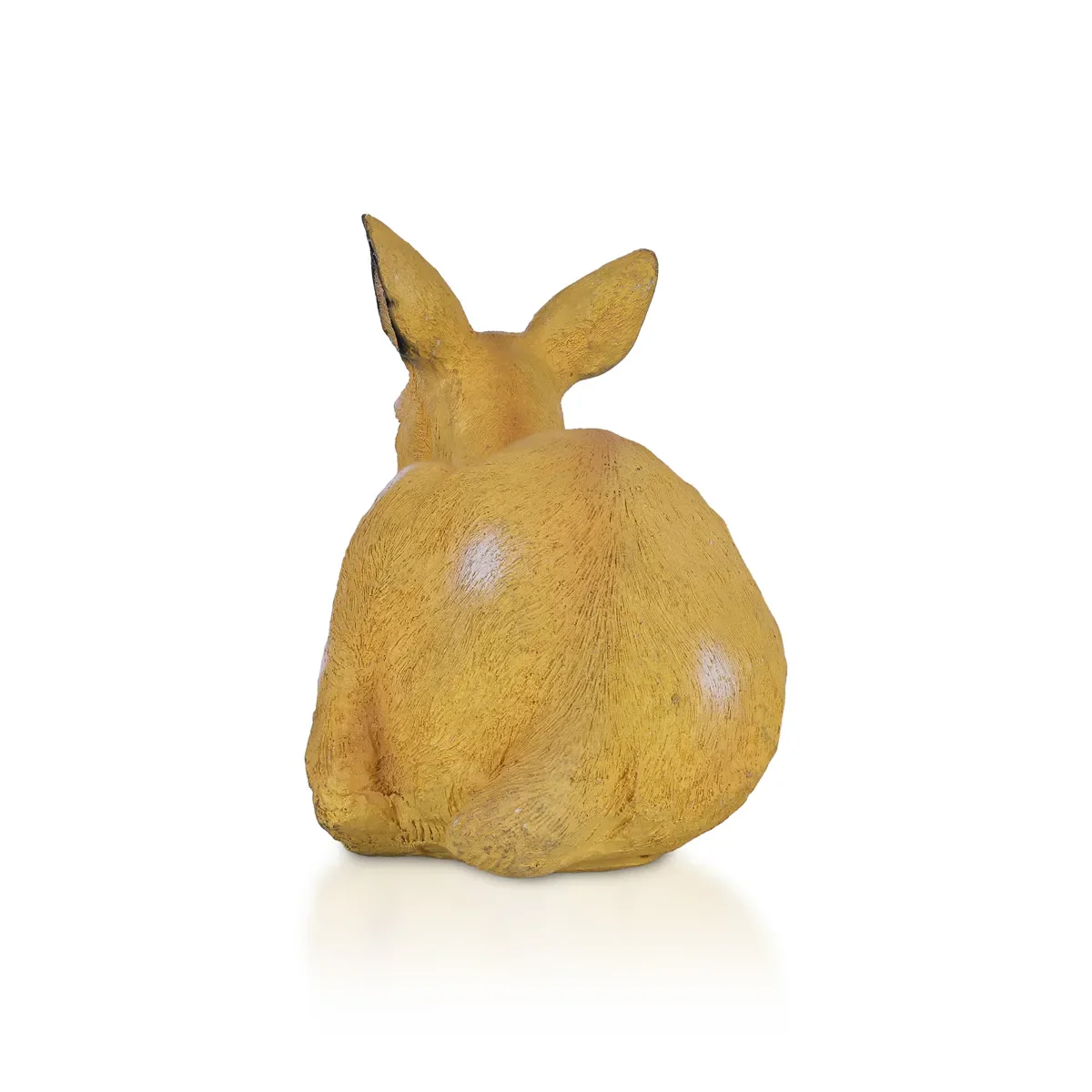 Lying Deer Statue - 8 X 11.25 Inches | Resin Deer Figurine/ Deer Sculpture Showpiece For Elegant Garden Decor - Image 5