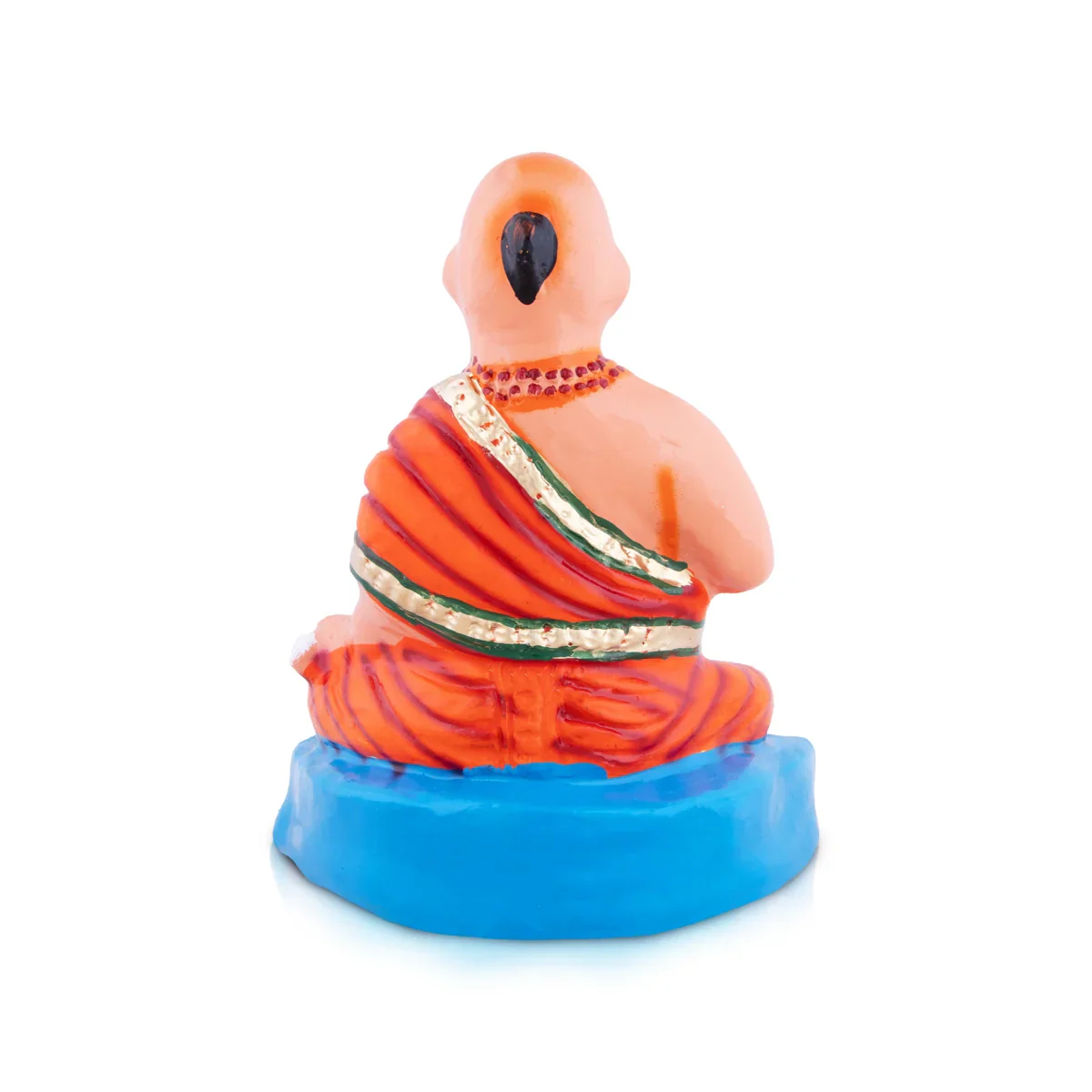 Madhvacharya Paper Mache Golu Bommai - 9 x 6.5 Inches | Giri Golu Doll/ Navaratri Golu Bomma/Gombe/Bommai - Image 9
