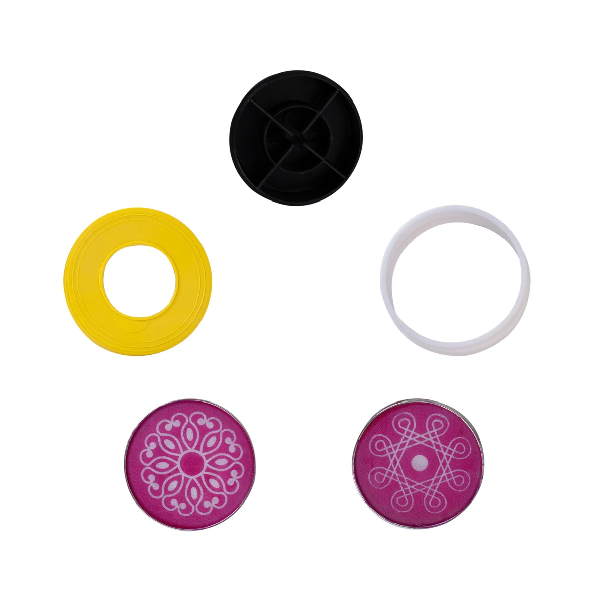 Rangoli Magic Stamp - 1 x 4 Inches | Rangoli Stencil/ Rangoli Making Tool for Making Beautiful Rangoli - Image 4
