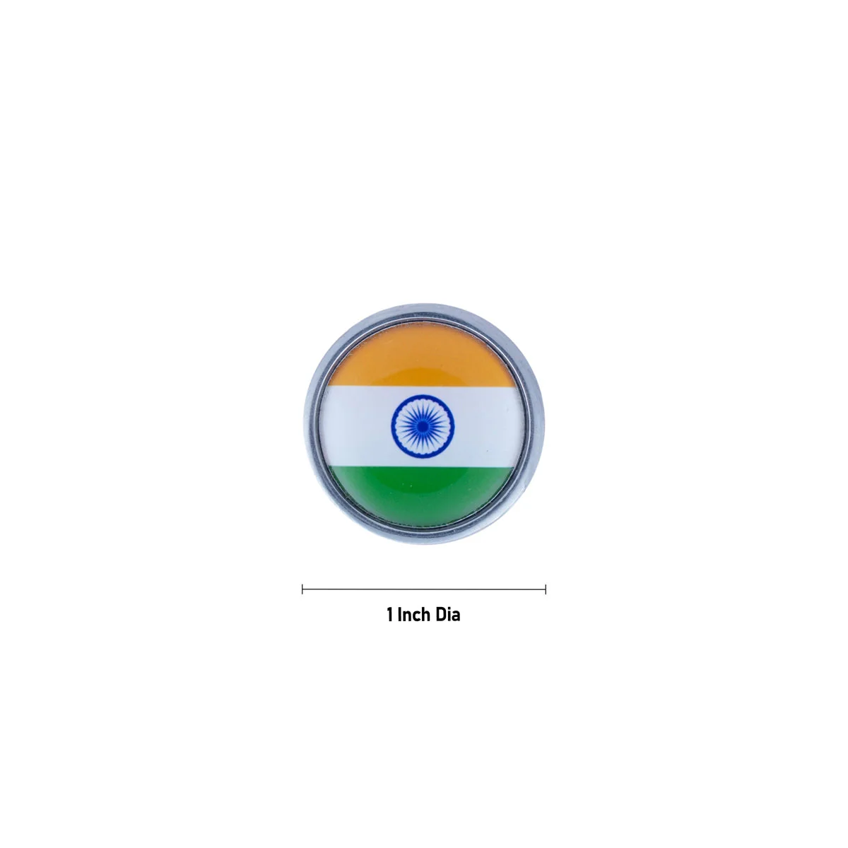 Magnet National Flag - 1 Inch | Magnetic Indian Flag Badge/ Magnet Indian National Flag Lapel for Clothes - Image 3