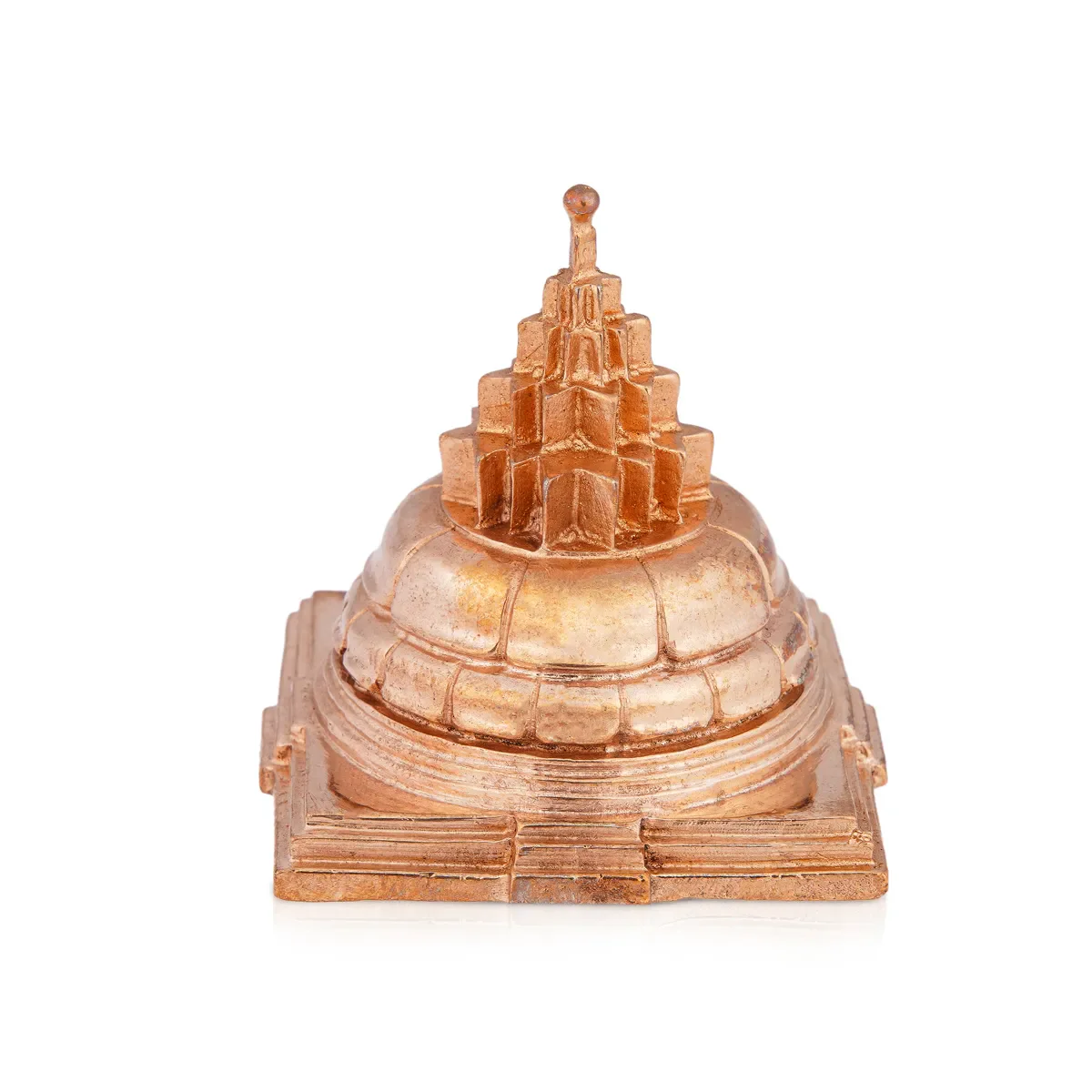 Maha Meru Shree Yantra - 2 X 2 Inches | Panchaloha Mahameru Yantra/ Sri Chakra Maha Meru For Pooja - Image 3