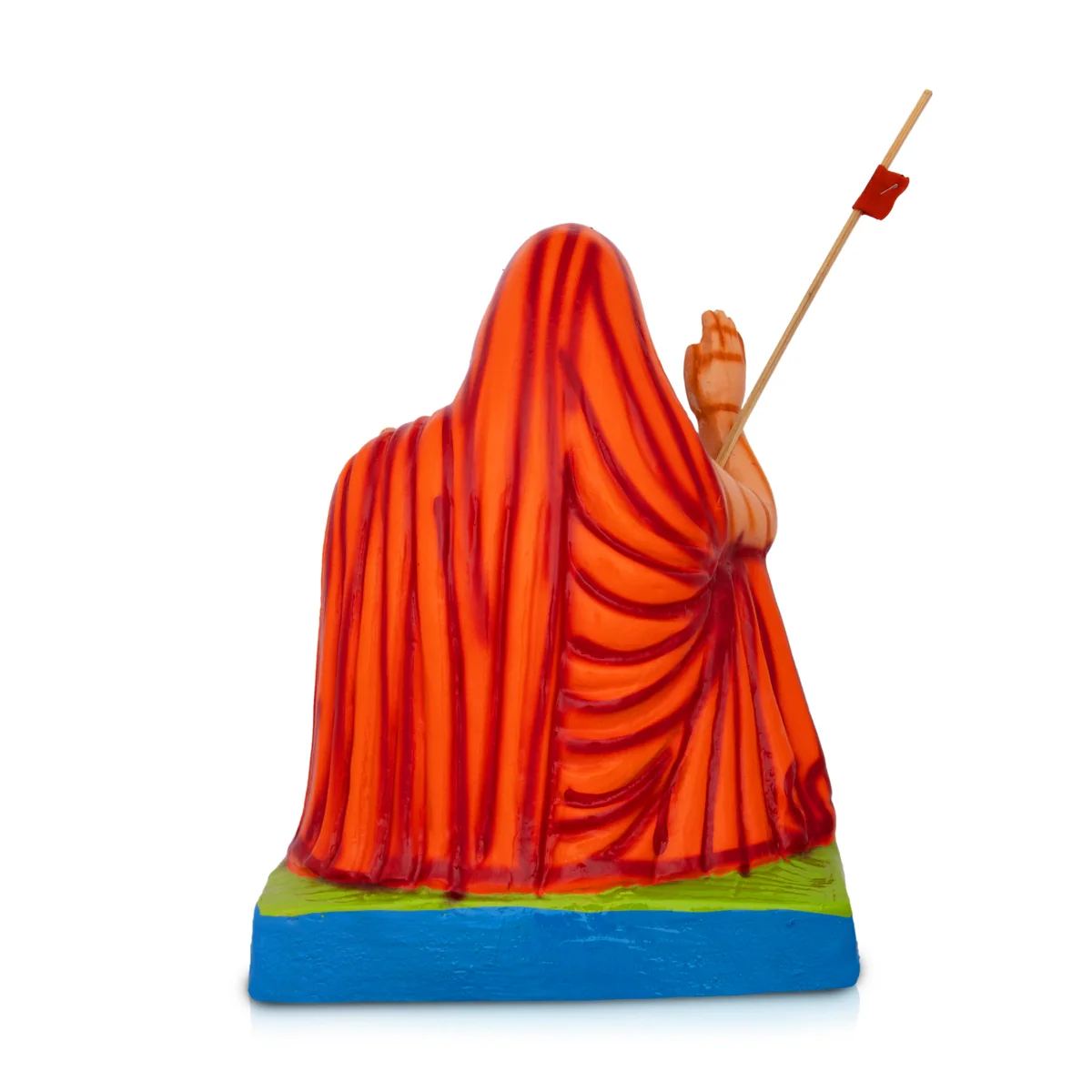 Maha Periyava Paper Mache Golu Bommai - 22 x 12 Inches | Giri Golu Doll/ Navaratri Golu Bomma/Gombe/Bommai - Image 4