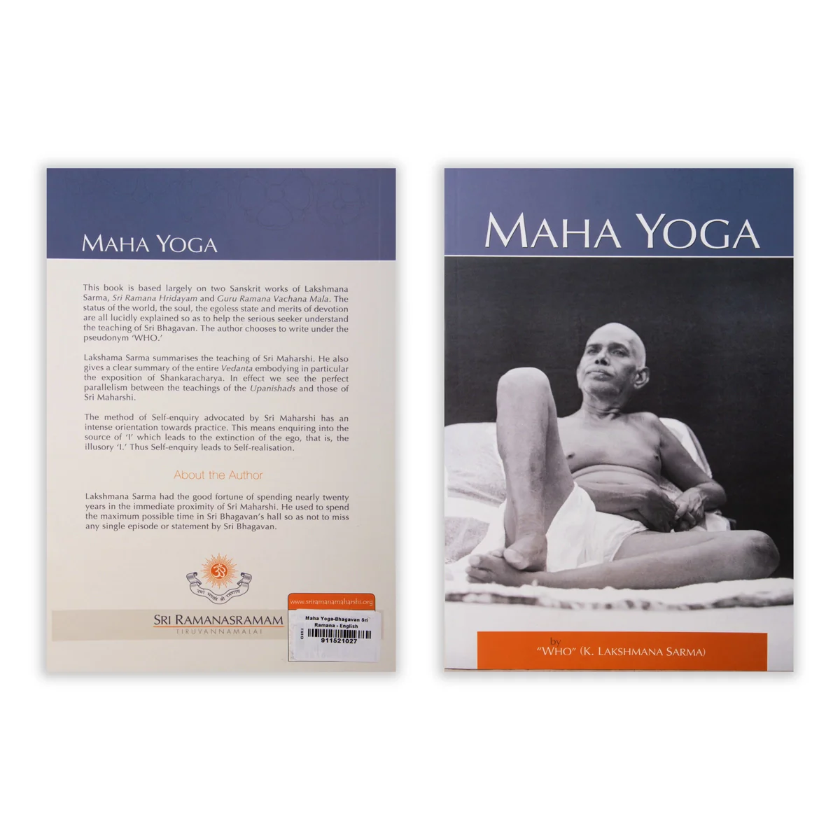 Maha Yoga - Bhagavan Sri Ramana - English | by K. Lakshmana Sarma/ Philosophical Book - Image 2