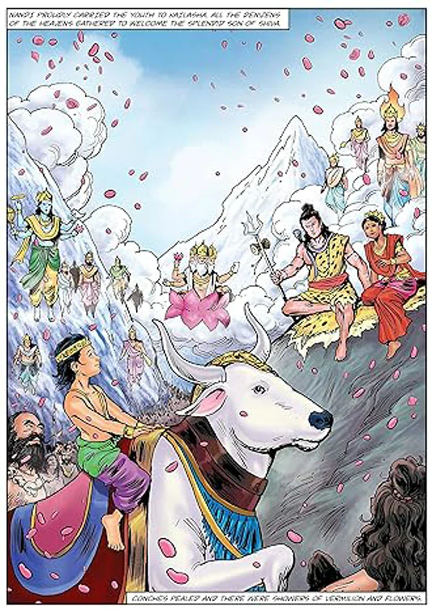 Mahadeva Stories From The Shiva Purana - English | Story Book - Image 3