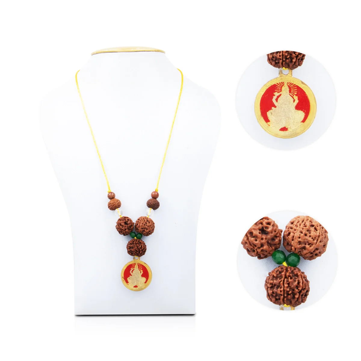 Mahalakshmi Rudraksha Kavach | Rudraksh Kavach/ Rudraksha Kawach for Men and Women - Image 3