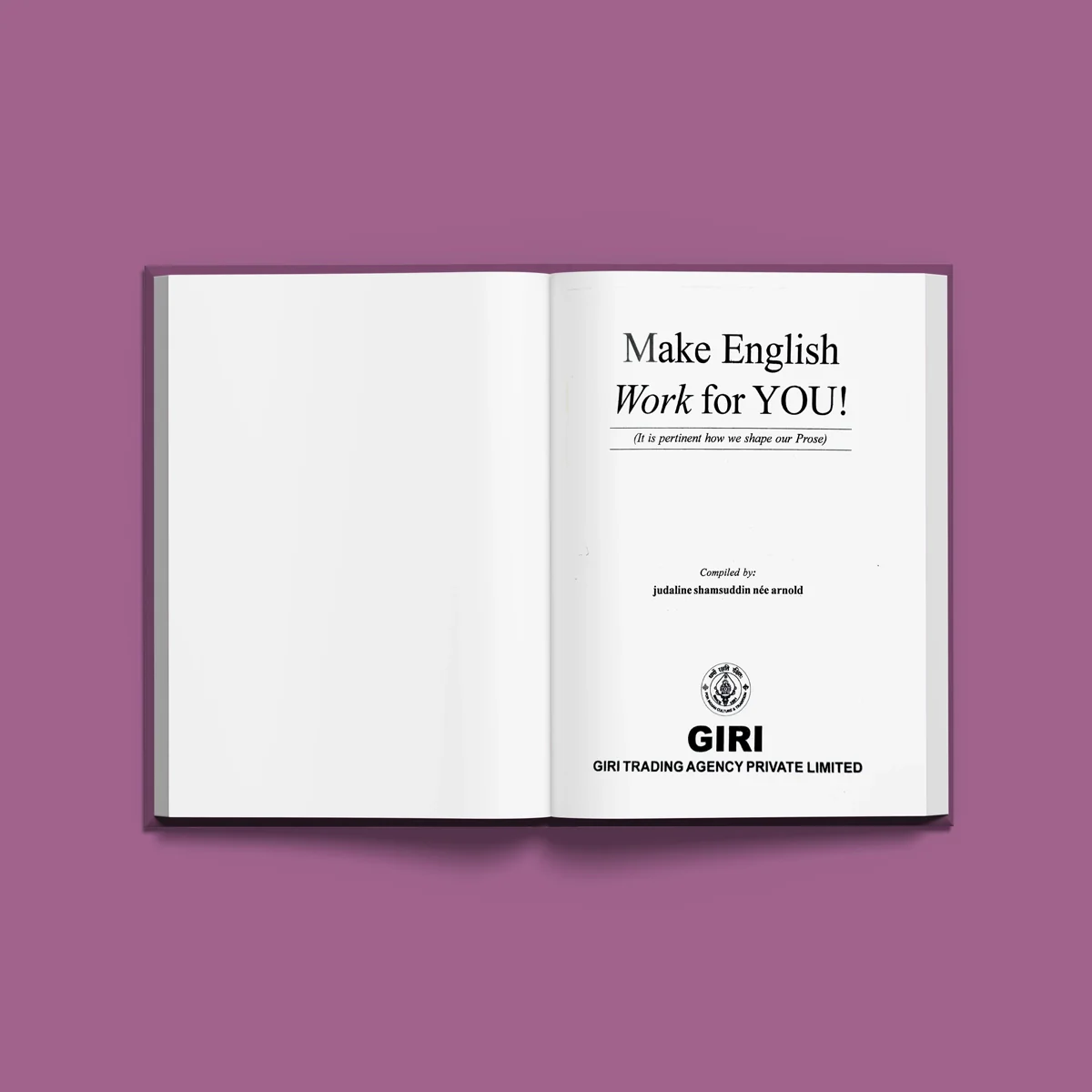 Make English Work For You - English | Judaline Shamsuddin Nee Arnold/ Grammar Book For Effective Communication - Image 3