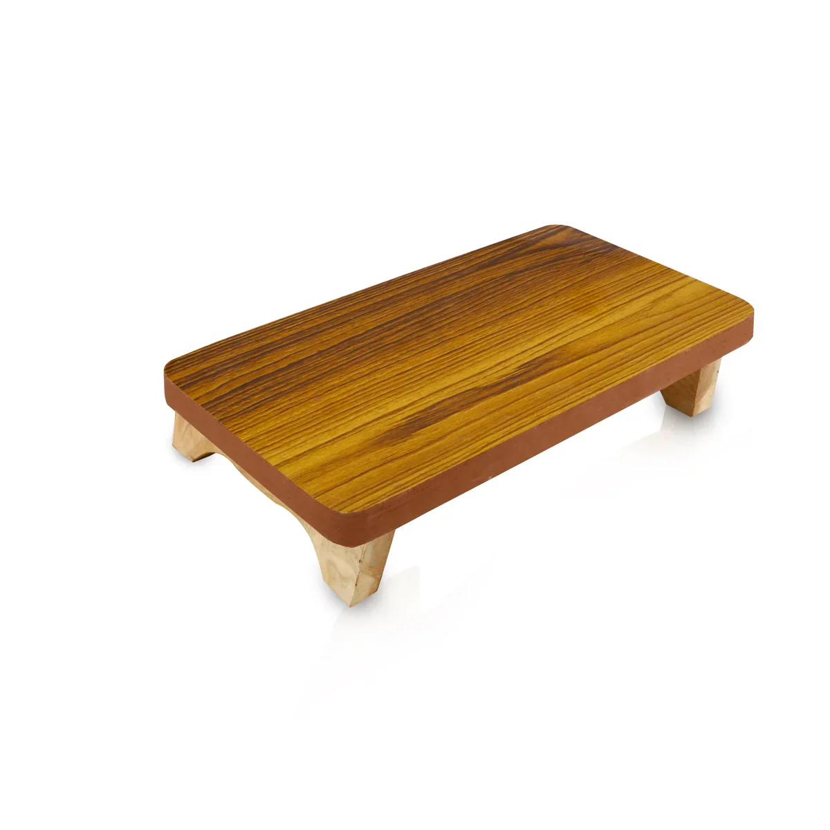 Manai Palagai - 2.5 x 13 x 7.5 Inches | Wooden Chowki/ Patla for Pooja - Image 3